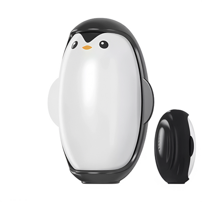 Rodillo quita pelo pingüino